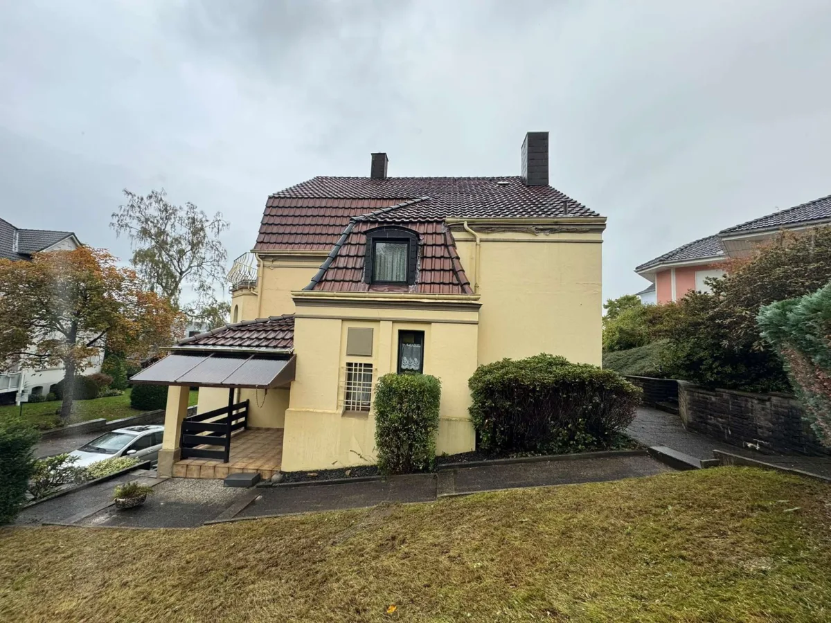 Hausseitenansicht