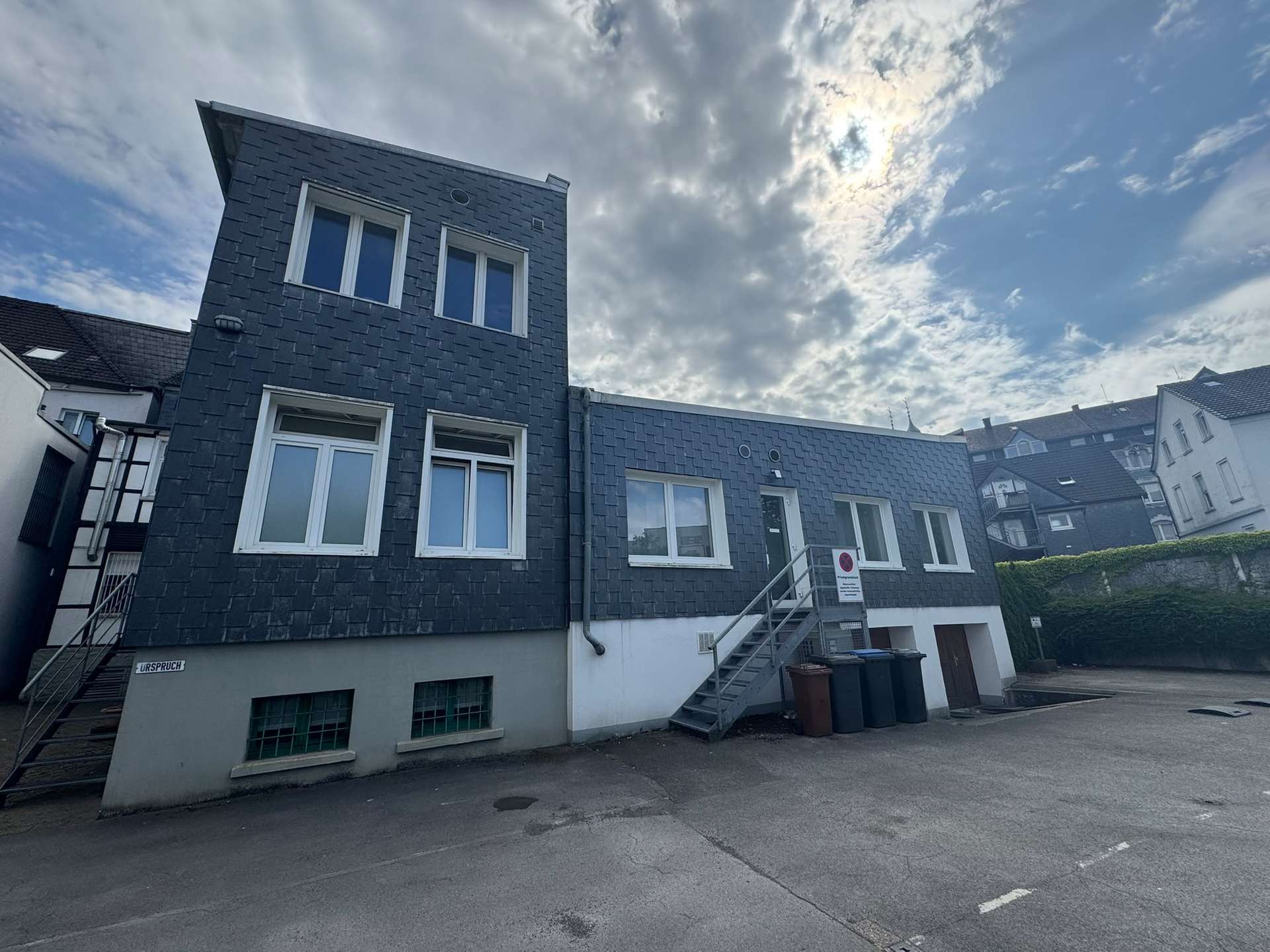 Hausrückseite