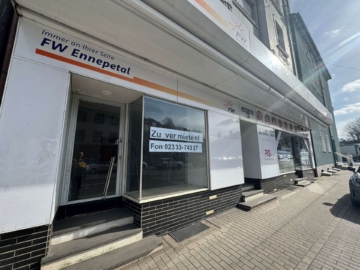 Beleben Sie Ihr Geschäft mit der perfekten Sichtbarkeit. Büro-/Ausstellungsfläche mit Werkstatt, 58256 Ennepetal, Einzelhandel
