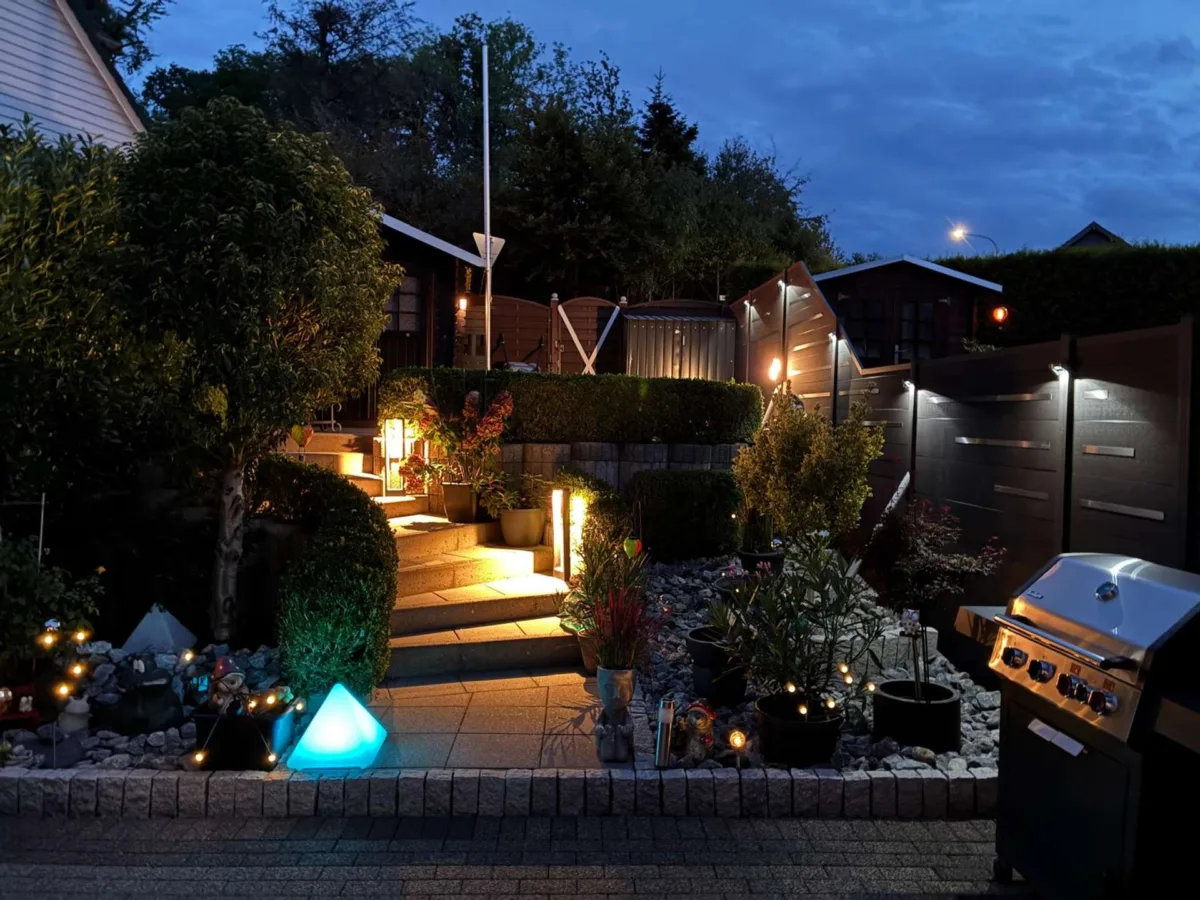 Garten-Abendstimmung Bild 2