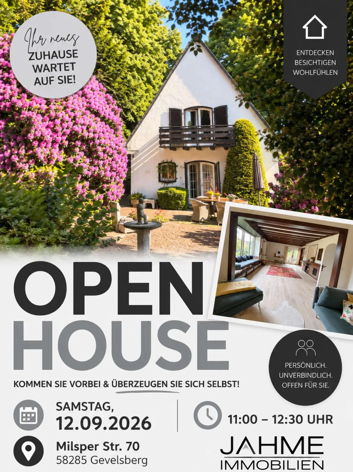 OPEN HOUSE 12.09.2026 Milsper