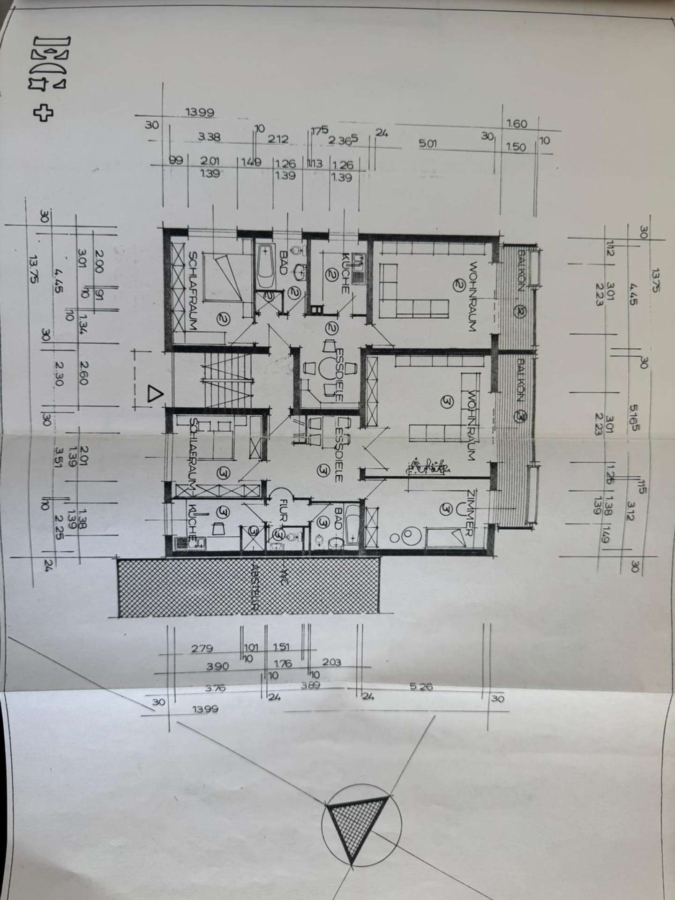 Grundriss Wohnung Nr. 3