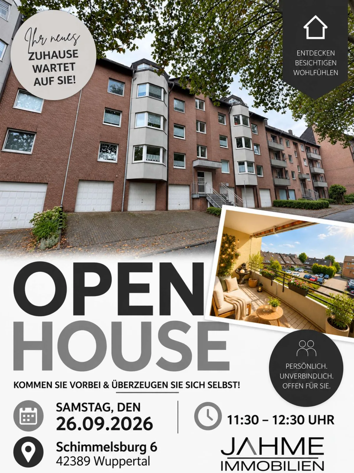 OPEN HOUSE 26.09.2026 Schimmel