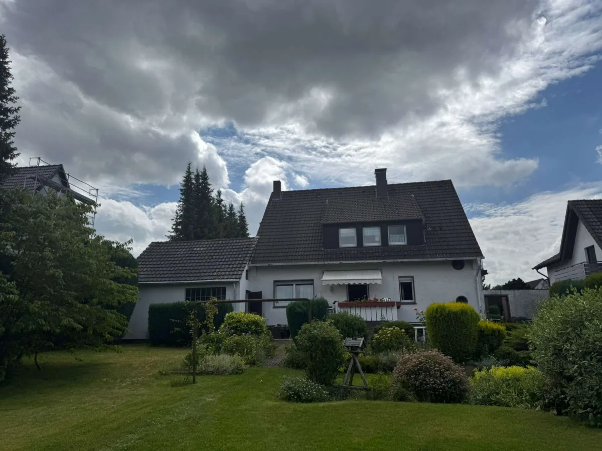 Hausrückseite